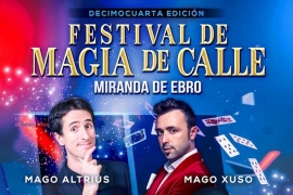 Foto XIV Festival de Magia de Calle de Miranda de Ebro